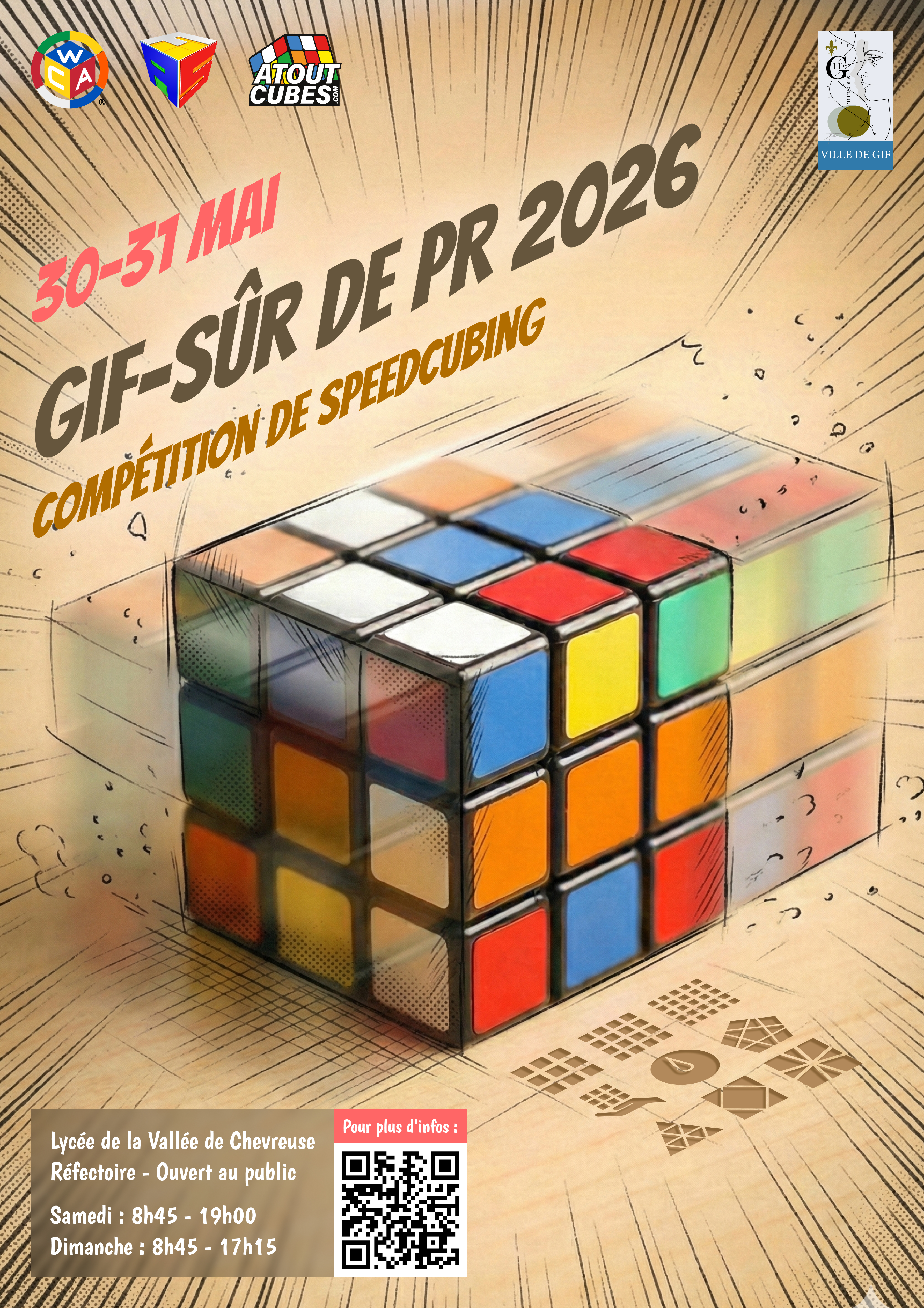 Affiche GIF-sûr de PR 2026